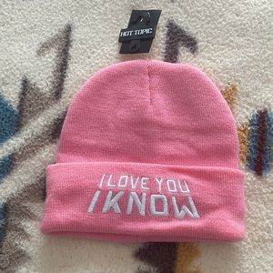 Star Wars I Love You I Know Watchman Beanie